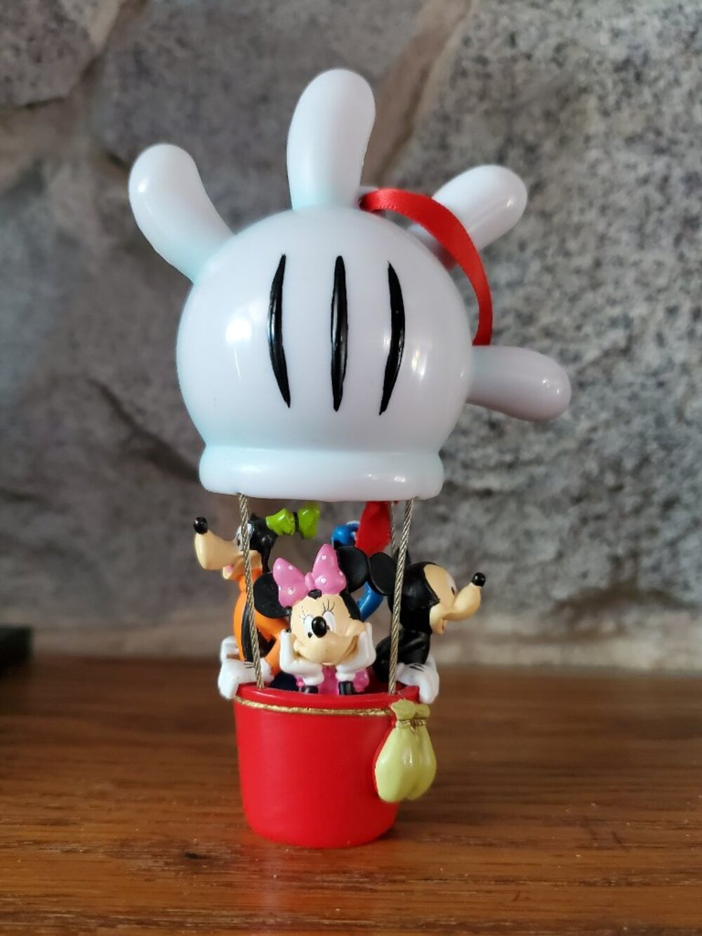 Disney Sketchbook Mickey’s Glove Hot Air Balloon Christmas Ornament